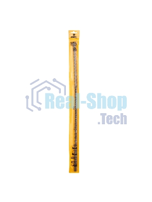 Бур по бетону Denzel двойная спираль, Cobalt W-tip, 12x600 мм, SDS PLUS