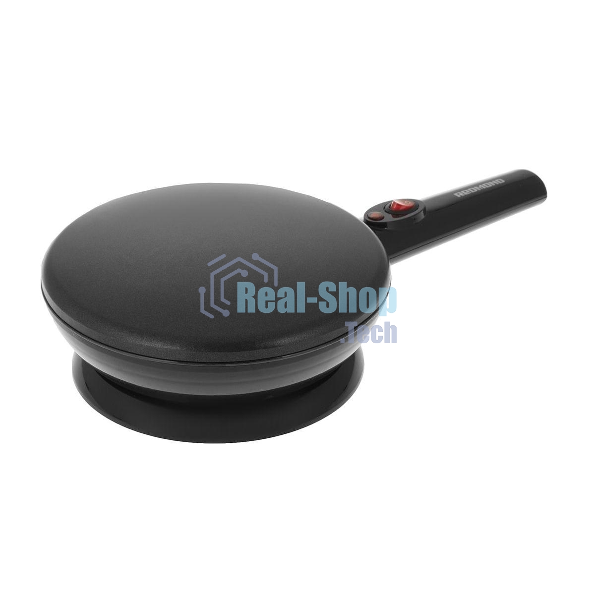 Блинница Redmond RSM-1409 Мощность 800 Вт. Материал корпуса: пластик. Антипригарное покрытие рабочей пластины. Диаметр рабочей поверхности – 20 см. Светодиодная индикация. Беспроводная рабочая часть. Подставка с отсеком для хранения электрошнура и противо