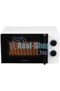 Микроволновая печь Hyundai HYM-M2047 белый, 20 л, 700 Вт, переключатели - поворотный механизм