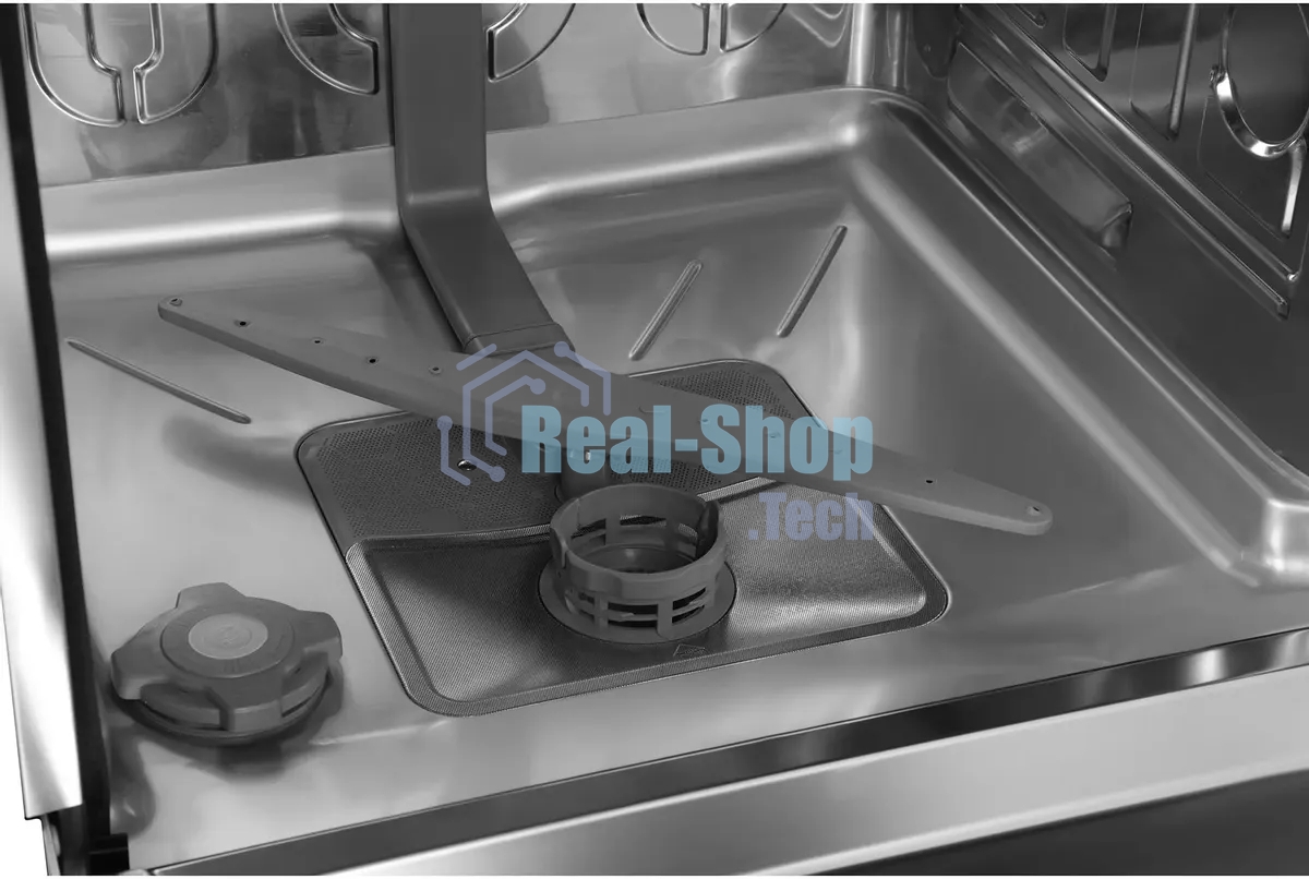 Встраиваемая посудомоечная машина Hyundai HBD 641, нержавеющая сталь, 59.8 см, 13 компл., 49 дБ, класс A++