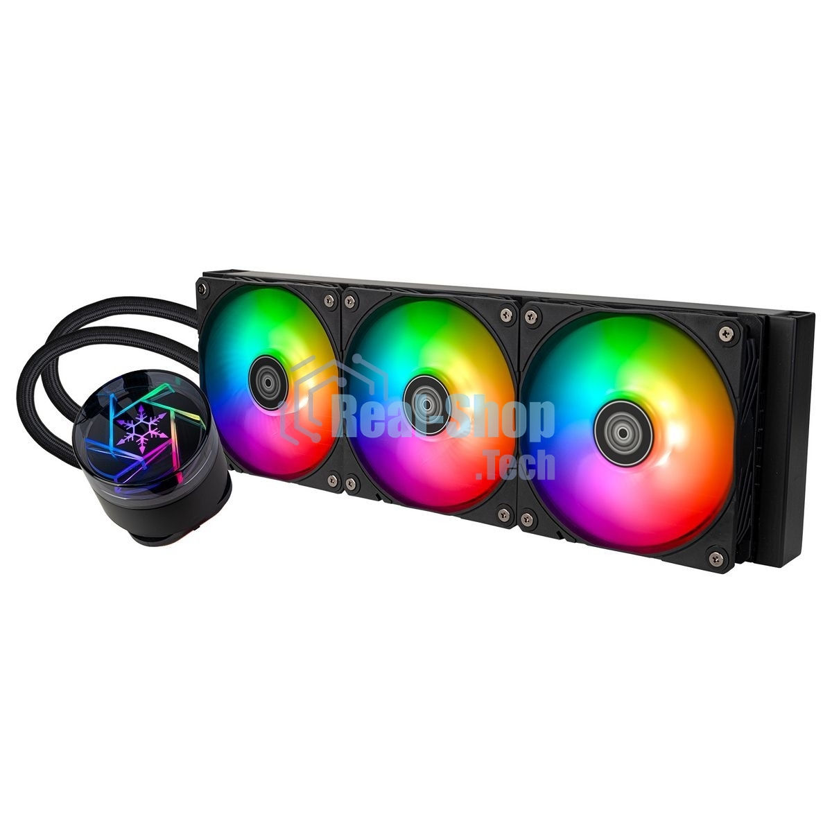 Система жидкостного охлаждения Silverstone SST-NP360-ARGb G53NP360ARGb020 черный