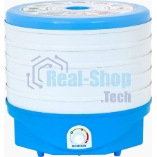 Сушилка для овощей и фруктов RENOVA DVN37-500/5 (В) белый/голубой Сушилка для овощей и фруктов RENOVA DVN37-500/5 (В) белый/голубой