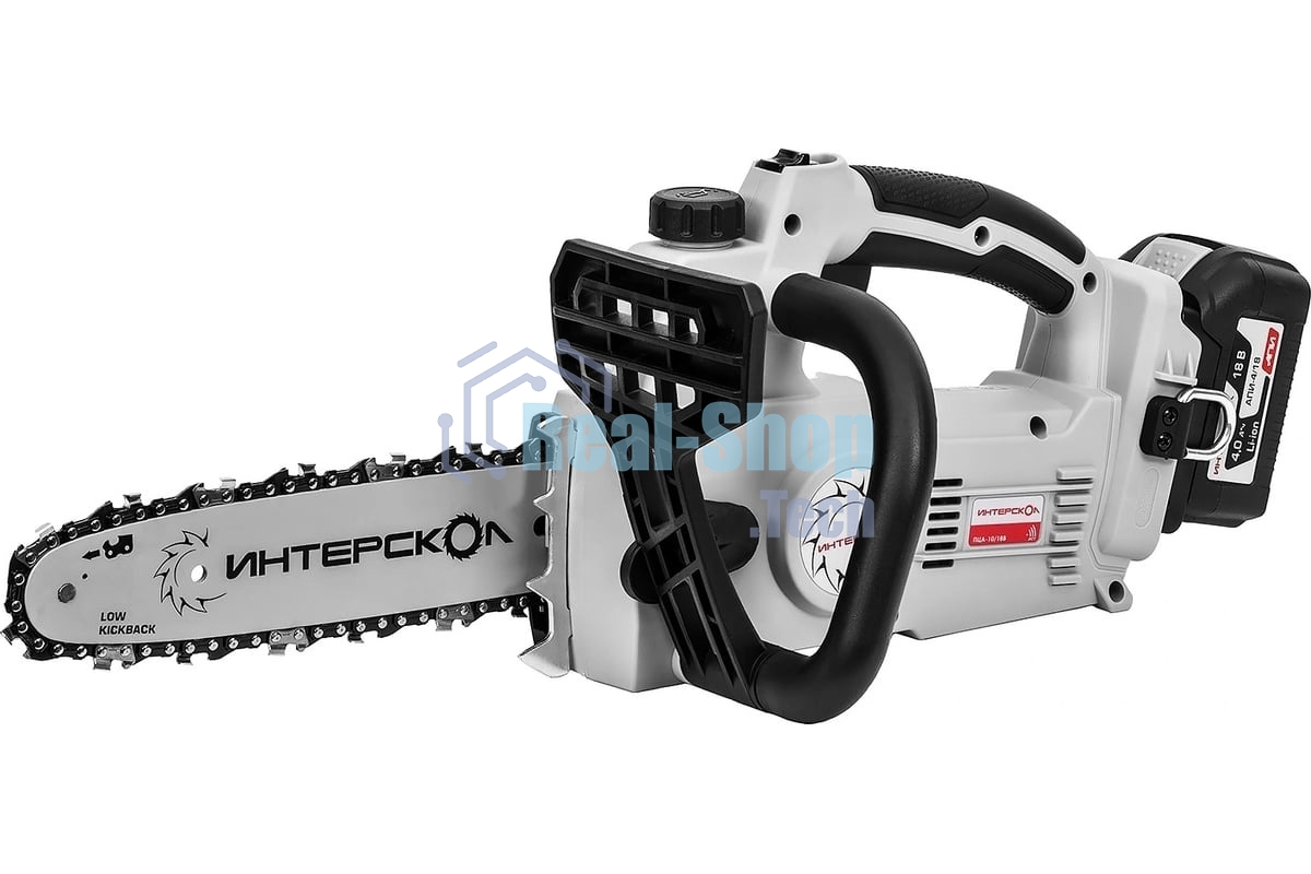 Цепная пила ИНТЕРСКОЛ ПЦА-10/18В 696.4.1.70 18V