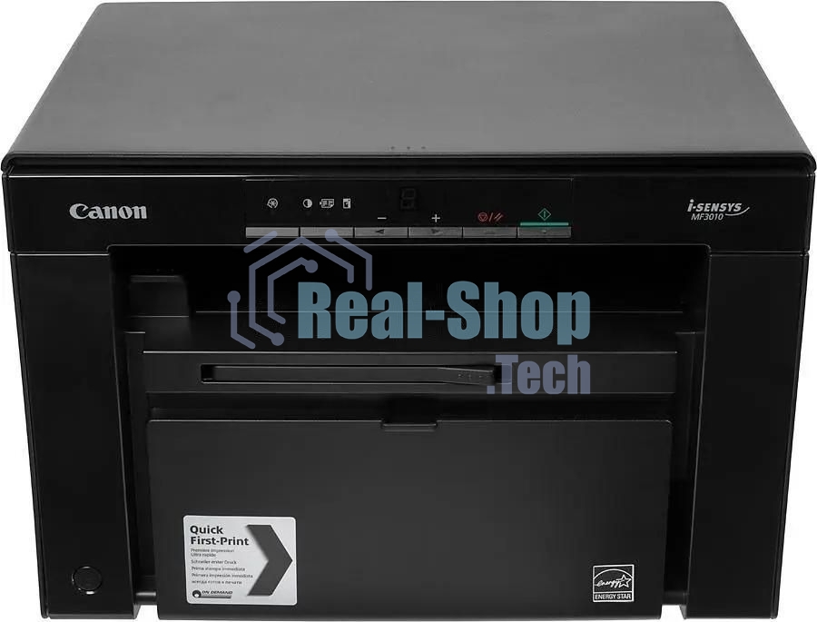 МФУ лазерное Canon i-SENSYS MF3010 (5252B004), A4, ч/б, печ. 18 стр/мин., скан. до 18 стр/мин., 600 x 1200 dpi (печать) 600x600dpi (сканер), USB 2.0