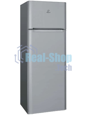 Холодильник Indesit TIA 16 S серебристый двухкамерный 245/51л морозилка сверху