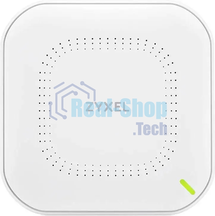 Точка доступа Zyxel NebulaFlex NWA90AX PRO, WiFi 6, 802.11a/b/g/n/ac/ax (2,4 и 5 ГГц), MU-MIMO, антенны 3x3, до 575+2400 Мбит/с, 1xLAN 2.5GE, PoE, защита от 4G/5G, БП в комплекте