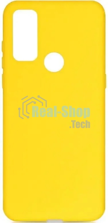 Чехол (клип-кейс) DF tcCase-02, для TCL 20 SE, желтый tccase-02 (yellow)