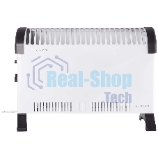 Конвектор электрический Eurolux ОК-EU-1000C белый, 1000 Вт, 15 м2, термостат