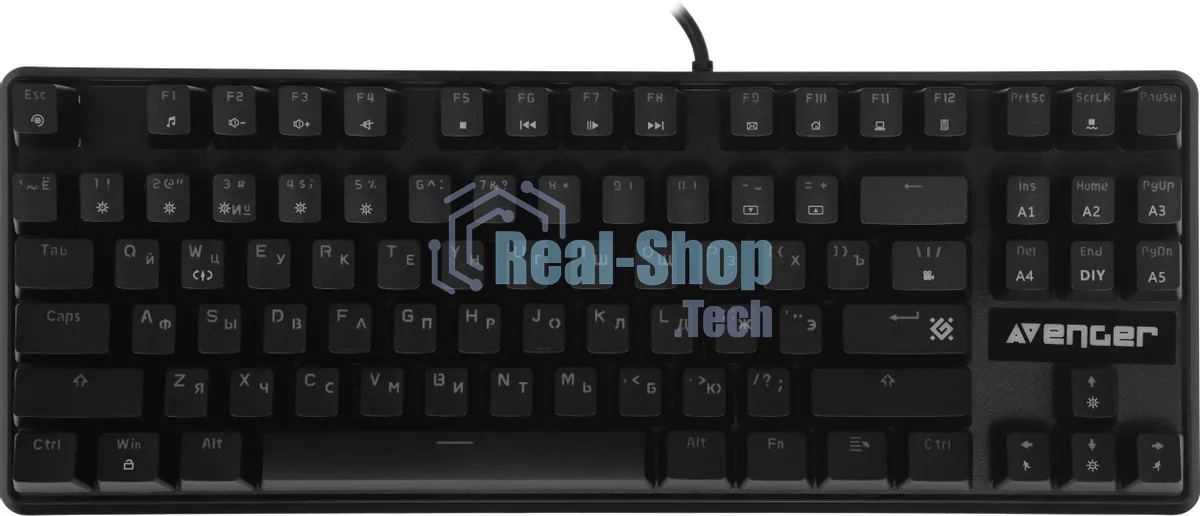 Клавиатура проводная Defender MECHANICAL AVENGER GK-412 RU
