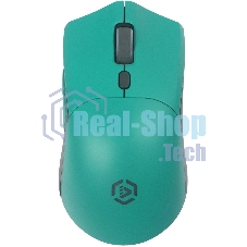 Мышь беспроводная/проводная Raskat MG009WR зеленый, 5000 dpi, радиоканал, USB, кнопки - 7