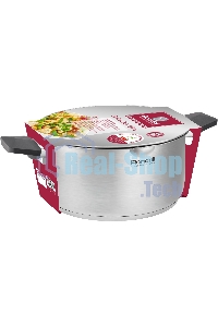 Кастрюля Rondell Strike Grey Ultra RDS-1949 4.8 л. d=24 см (с крышкой) сталь