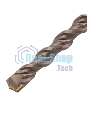 Бур по бетону Denzel двойная спираль, Cobalt W-tip, 12x600 мм, SDS PLUS
