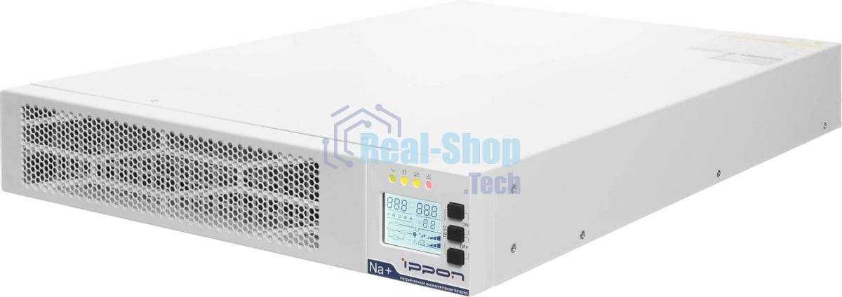 Источник бесперебойного питания Ippon Na+ II RTA 3000 / 3000 ВА / 3000 Вт / 8 x IEC 320 C13, 1 x IEC 320 С19