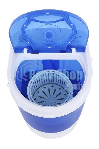 Стиральная машина Мечта WMS S303UT01 бело-синяя, загрузка вертикальная 3кг, 300 об/мин., класс: A+