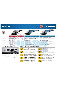 Угловая шлифовальная машина Зубр Профессионал одноруч. хват, пылезащита, 125 мм, 11000 об/мин, 750 Вт УШМ-П125-750