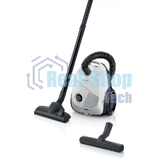 Пылесос Bosch BGLS2WH1H белый, 380/600 Вт, уборка сухая, пылесборник мешок 3 л
