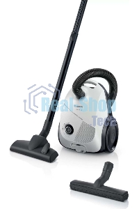 Пылесос Bosch BGLS2WH1H белый, 380/600 Вт, уборка сухая, пылесборник мешок 3 л