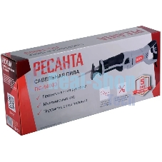 Сабельная пила Ресанта ПС-1400Э 1400Вт 2800ход/мин (75/25/3)