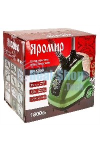 Отпариватель ЯРОМИР ЯР-5000 зеленый/черный