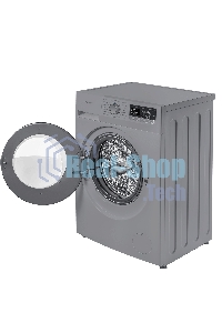 Стиральная машина Maunfeld MFWM148STSL02 серебристая, загрузка фронтальная 8кг, 1400 об/мин., класс: A+++