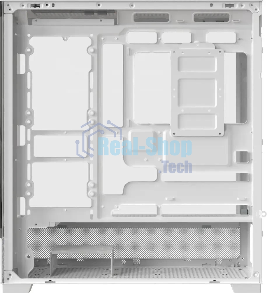 Компьютерный корпус Aerocool/Formula Crystal Z2 белый без БП ATX 5x120мм 1xUSB 2.0 2xUSB 3.0 audio bott PSU