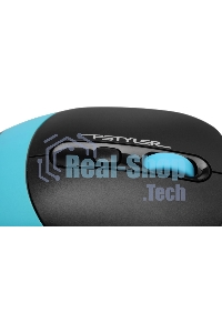 Мышь проводная A4Tech Fstyler FM10 черный/синий, 1600 dpi, USB, кнопки - 4