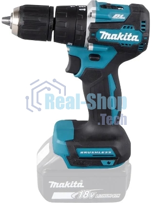 Дрель-шуруповерт Makita DHP487Z, 18 В, 0 Ач, 40 Нм, бесщеточный, ударный