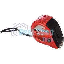 Рулетка Matrix Rubber, 7,5 м х 25 мм, обрезиненный корпус