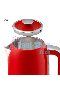 Чайник электрический Galaxy Line GL 0349 1.7л. 2200Вт красный корпус: нерж.сталь (ГЛ0349Л)