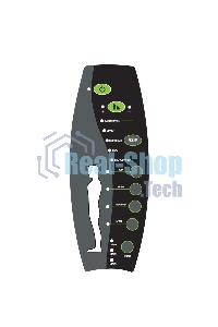 Кресло компьютерное с вибромассажем Cactus CS-CHR-OC04M-WT слоновая кость, эко.кожа, с подголовником