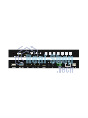 Коммутатор Infobit iTrans UC-HUB2U Dual USB and HDMI Cameras Mixer Hub