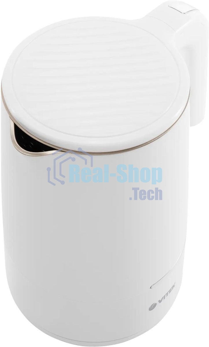 Чайник электрический Vitek VT-1104 1.5л. 2200Вт разноцветный корпус: металл/пластик