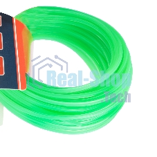 Леска PATRIOT D 2,4 мм L 12 м (звезда, зеленая) 240-12-3, картонный подвес