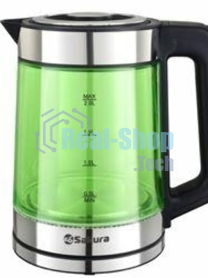 Чайник электрический SAKURA SA-2746GR 2л зеленый