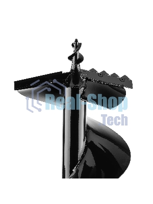 Шнек для грунта Denzel ER-300, диаметр 300 мм, длина 800 мм, соединение 20 мм, съемный нож