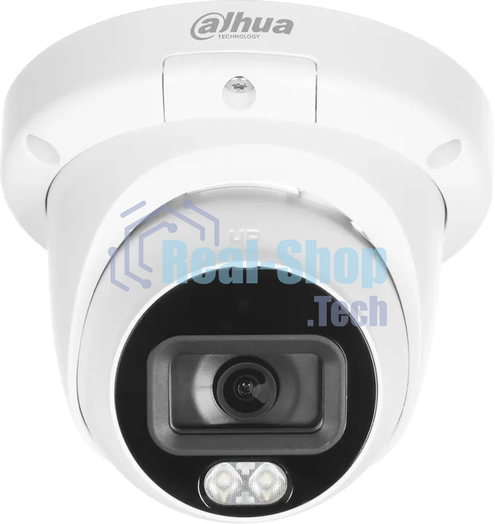 Камера видеонаблюдения Dahua DH-IPC-HDW3449QMP-S-IL-0280B, IP, 4 Мп, 2.8 мм, белая