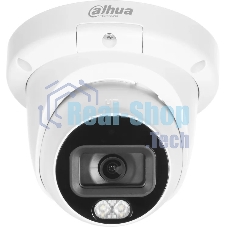 Камера видеонаблюдения Dahua DH-IPC-HDW3449QMP-S-IL-0280B, IP, 4 Мп, 2.8 мм, белая