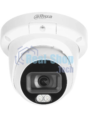 Камера видеонаблюдения Dahua DH-IPC-HDW3449QMP-S-IL-0280B, IP, 4 Мп, 2.8 мм, белая