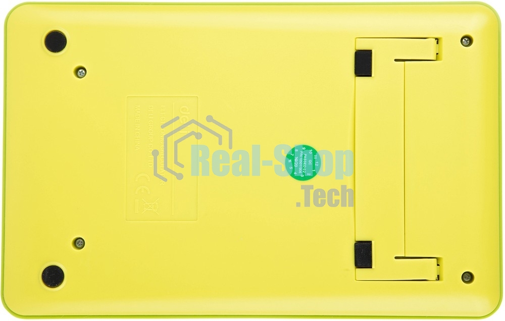 Калькулятор настольный Deli Touch EM01551 желтый 12-разр.