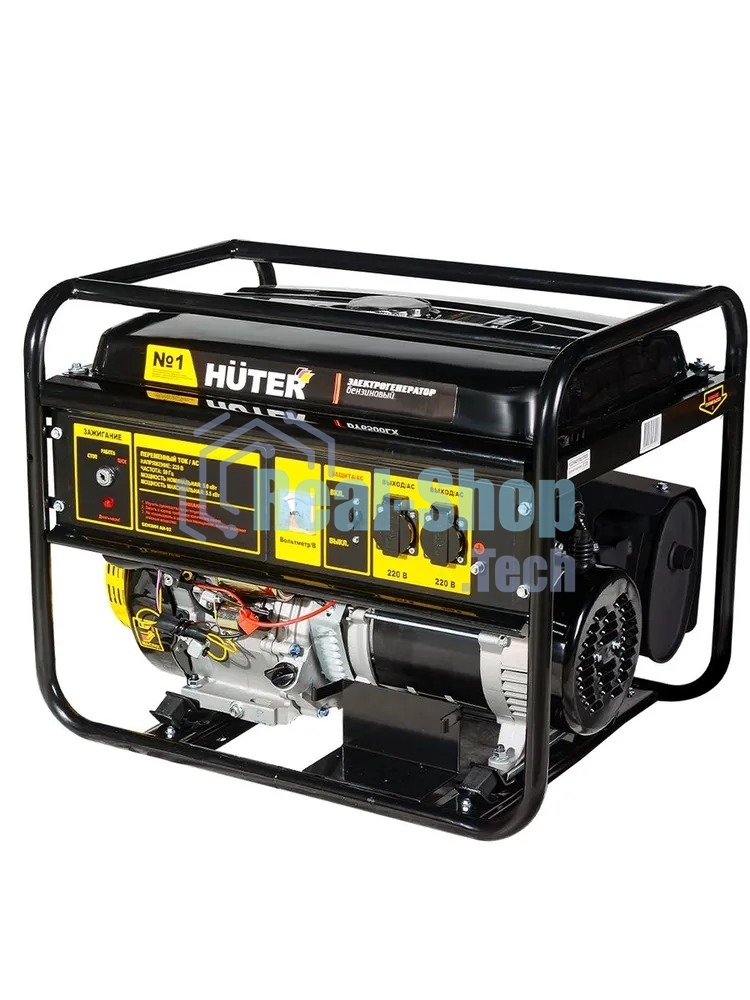 Электрогенератор Huter DY KE65 черный/желтый 900/64/1/116