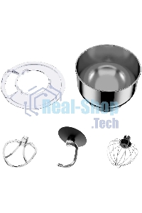 Миксер планетарный BQ MX640, 1600Вт, серебристый