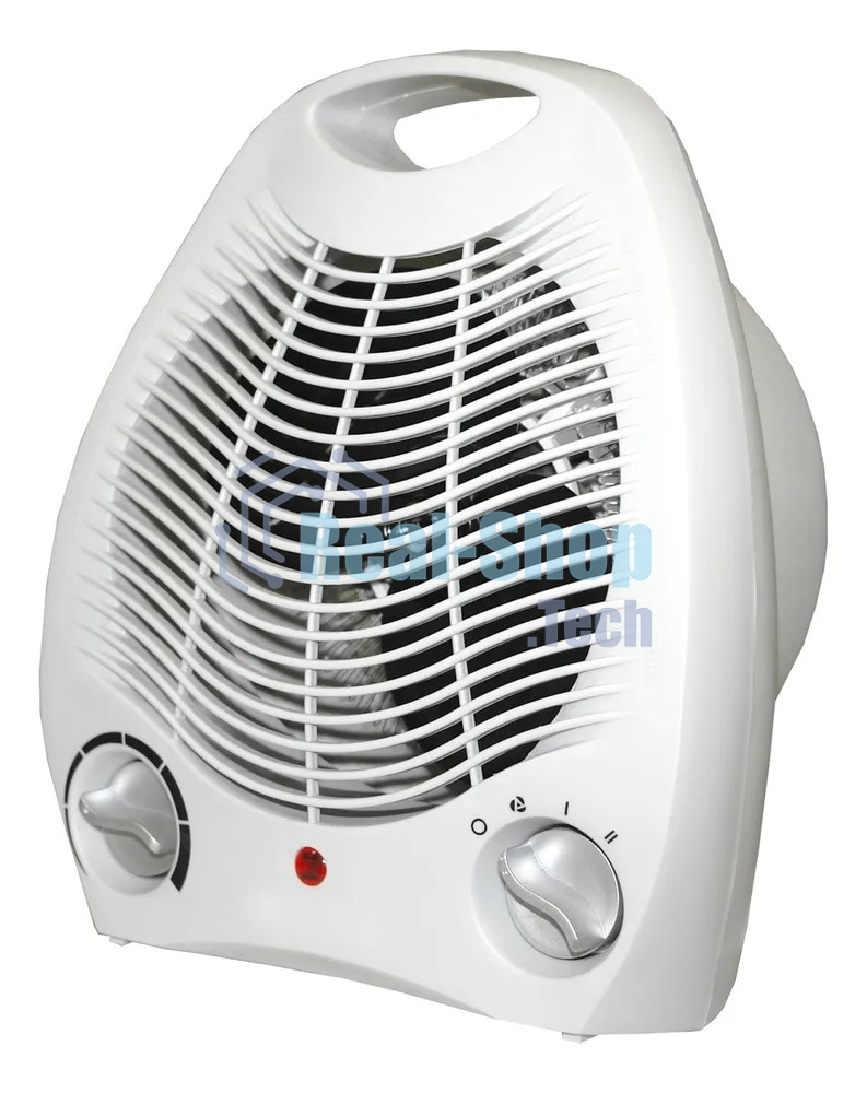 Тепловентилятор Engy EN-509 настольный, белый, 2000 Вт, 20 м2, термостат (014984)