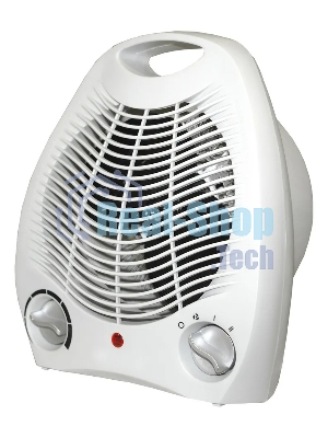 Тепловентилятор Engy EN-509 настольный, белый, 2000 Вт, 20 м2, термостат (014984)