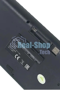 Комплект (клавиатура+мышь) OKLICK 220M, USB, беспроводной, черный