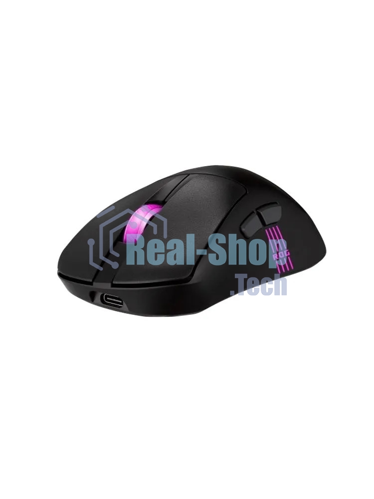 Мышь беспроводная ASUS ROG KERIS II ORIGIN, 54g, Wired, 2.4GHz RF, Bluetooth 5.1, 42K DPI sensor, 5 Prograммable Buttons, Black