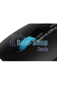Мышь проводная A4Tech Fstyler FM10 черный/синий, 1600 dpi, USB, кнопки - 4