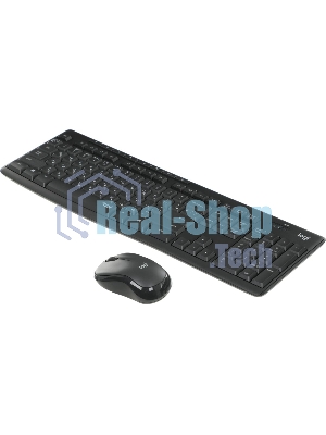 Комплект клавиатура+мышь Logitech MK295 беспроводной, USB, чёрный