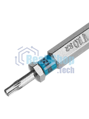 Бита Gross Torx 10х50 мм, сталь S2, шестигр., 10 шт.