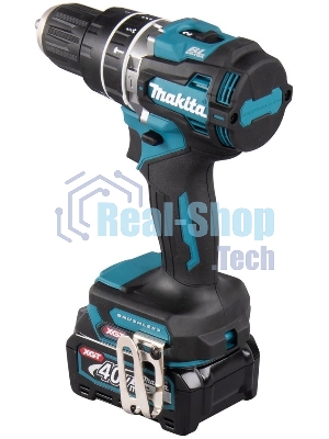 Дрель-шуруповерт Makita HP002GD201, 40 В, 2,5 Ач, 64 Нм, бесщеточный, ударный