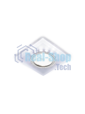 Встраиваемый точечный светильник S215 W/CH/WH матовый/хром/MR16+3W(LED WHITE)